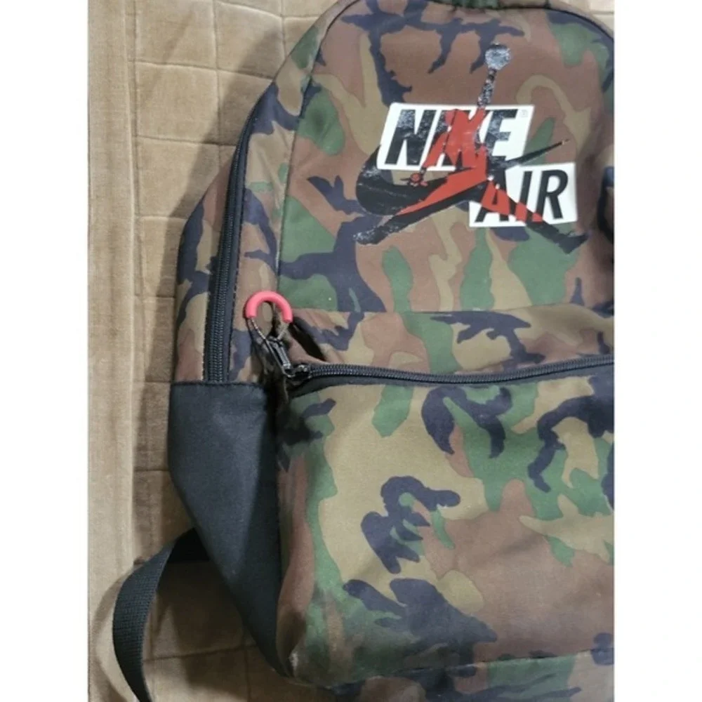 Nike Air Jordan Jumpman Kids Large Backpack Camo 13